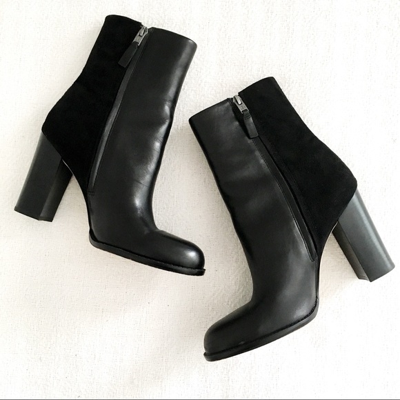 sam edelman reyes mixed leather bootie - Picture 7 of 8